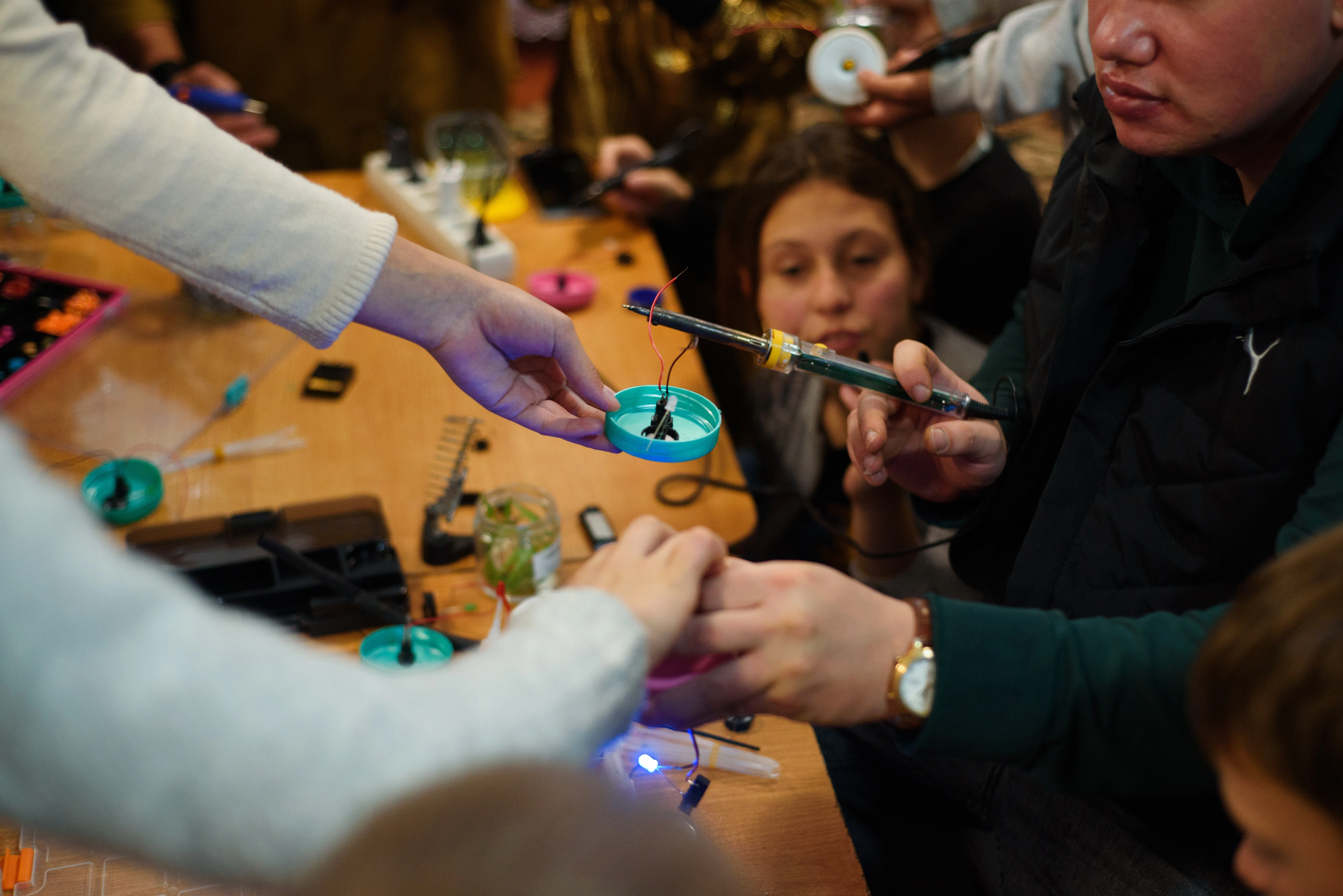 Hands-On Microelectronics Workshop for Children